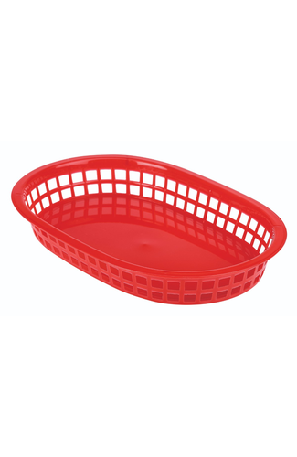 Fast Food Basket Red 27.5 x 17.5cm