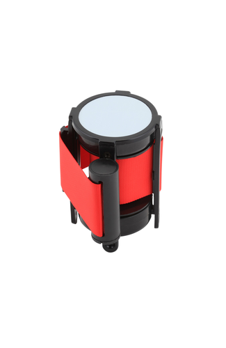 Genware Barrier Post - Retractable Red Belt