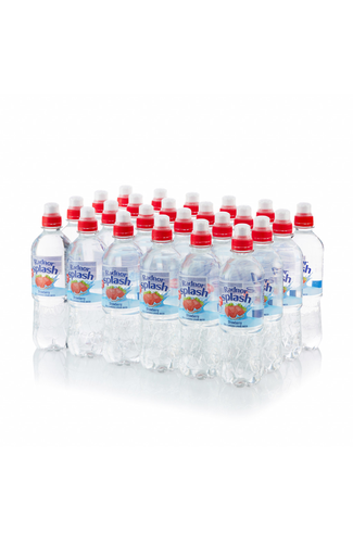 Radnor Splash Strawberry still sugar free flavoured water 500ml Product pack shot image