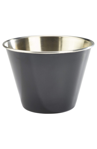 12oz Stainless Steel Ramekin Black