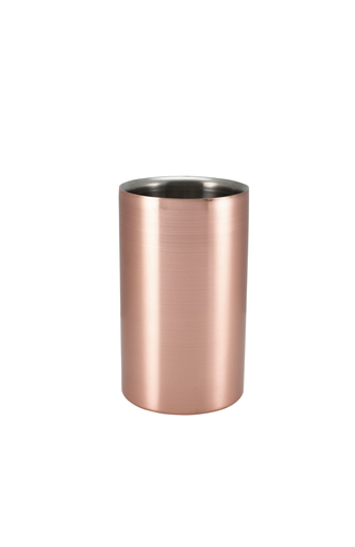 Copper Wine Cooler 12cm Dia X 20cm High