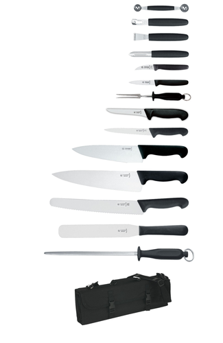 Giesser 14Pc Knife Set + Knife Case