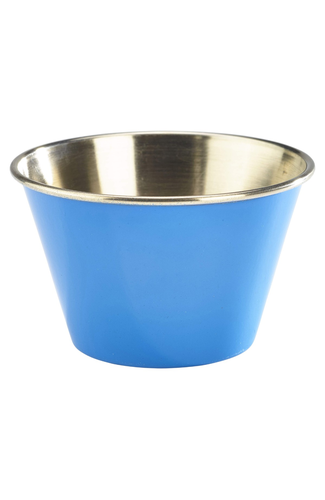 6oz Stainless Steel Ramekin Blue