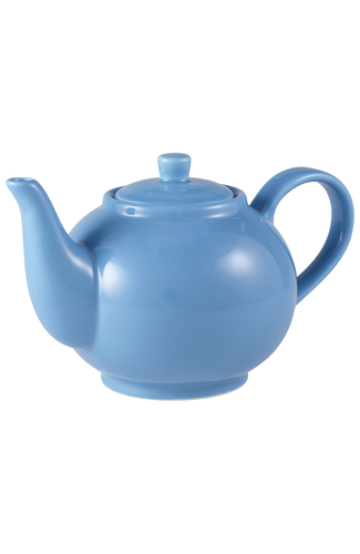 Royal Genware Teapot 45cl Blue