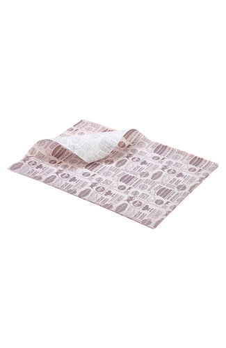 Greaseproof Paper Steak House Design 25 x 35cm