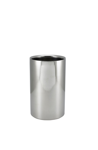 Polished St/St Wine Cooler 12 Dia X 20cm H