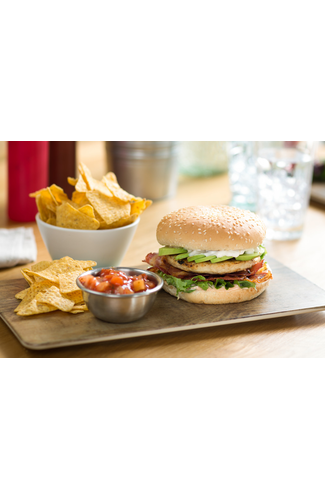 A5 Seeded Burger bun