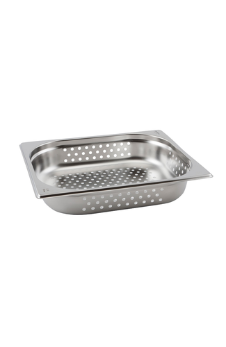 Perforated St/St Gastronorm Pan 1/2 - 100mm Deep