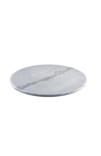 Grey Marble Platter 33cm Dia