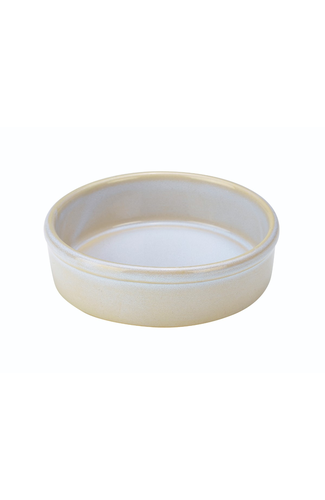 Terra Stoneware Rustic White Tapas Dish 13cm