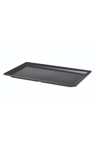 Black Melamine Platter GN 1/1 Size 53 X 32cm