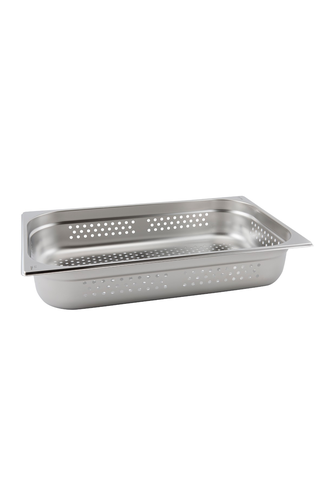 Perforated St/St Gastronorm Pan 1/1 - 20mm Deep