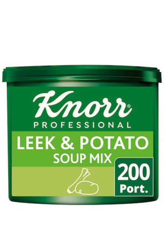 Knorr leek & Potato Soup Mix - 200ptn - 2Kg Tub | Thompsons Food Service