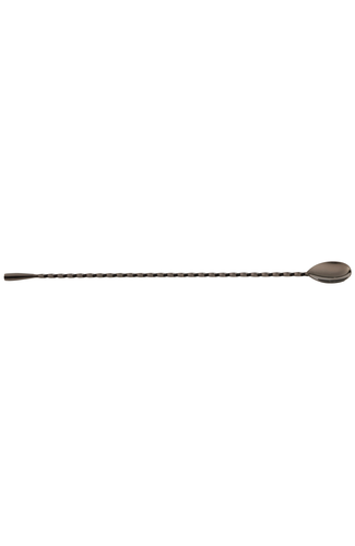 Gun Metal Teardrop Bar Spoon 35cm