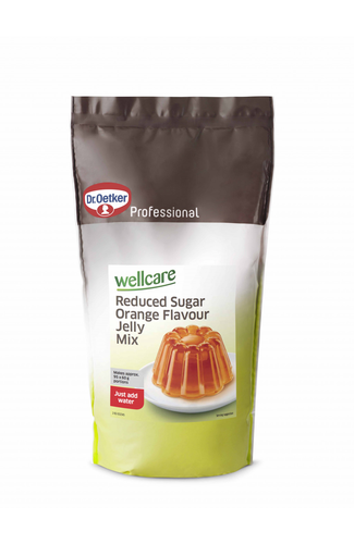 Wellcare Reduced Sugar Orange Flavour Jelly Mix