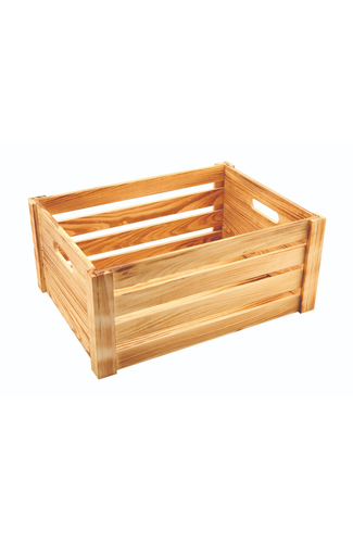 Wooden Crate Rustic Finish 41 x 30 x 18cm