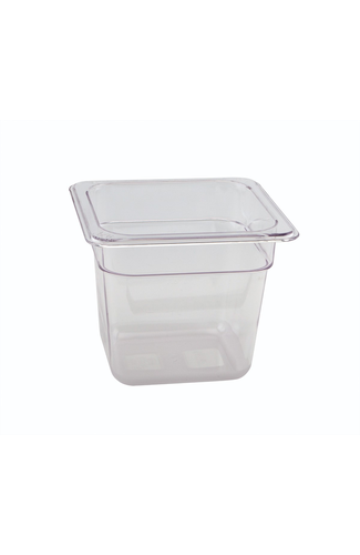 1/6 -Polycarbonate GN Pan 150mm Clear
