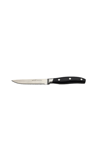 Premium Black Handle Steak Knife (Dozen)