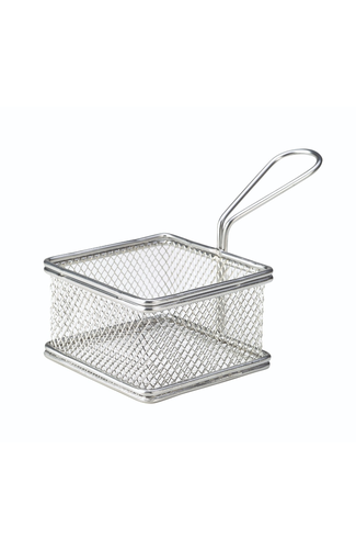 Serving Fry Basket Square 9.5X9.5X6cm