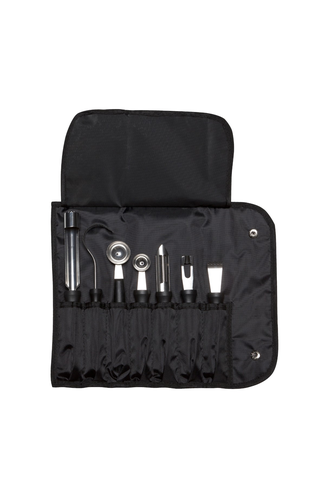 Complete 7 Piece Garnish Tool Set & Case