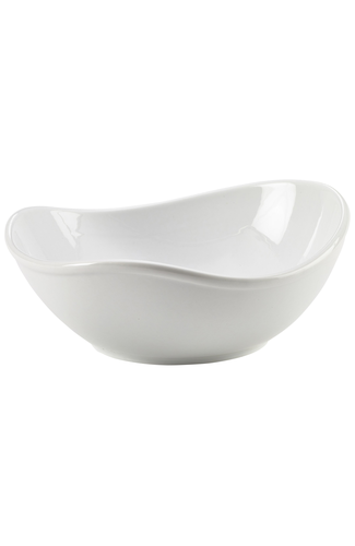 Royal Genware Organic Triangular Bowl 21 x 19.8 x 8.7cm