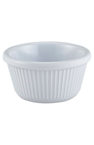 Ramekin 3oz Fluted White 81X36mm