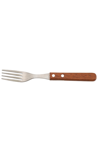 Steak Fork Dark Wood Handle (Dozen)