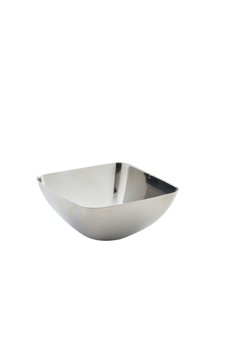 Stainless Steel Square Snack Bowl 18cl/6.25oz