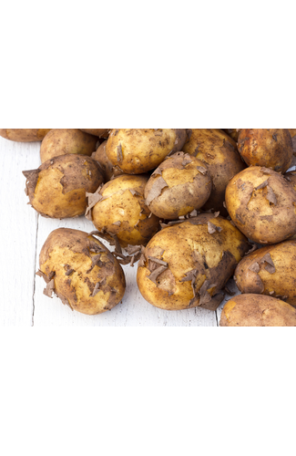 50 lb. Brown Solid Farm Fresh Potato Bags